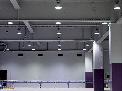 香港羽毛球馆照明工程