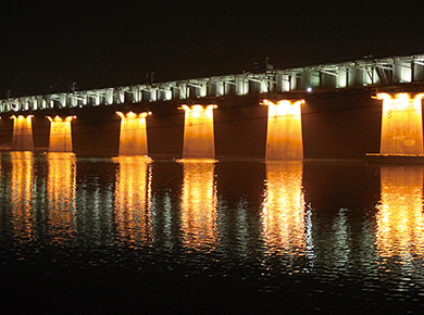 承德县铁路桥亮化照明工程